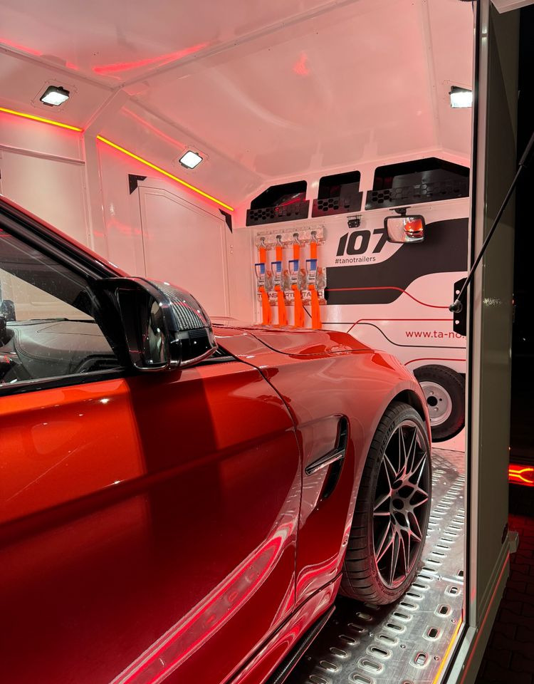 TA-NO SPORT TRANSPORTER 60 PREMIUM | 600 x 230 cm | 3500 kg DMC - Remorque porte-voitures: photos 4 TA-NO SPORT TRANSPORTER 60 PREMIUM | 600 x 230 cm | 3500 kg DMC - Remorque porte-voitures: photos 4