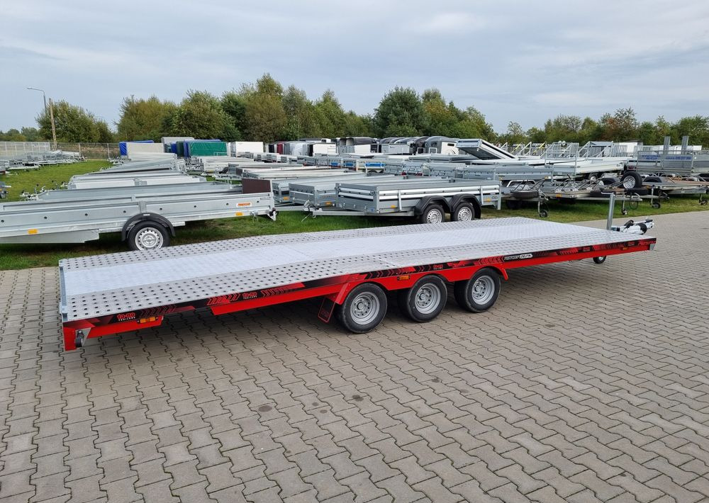 TA-NO Scorpio 60 PREMIUM | 600 x 210 cm / 3500 kg / 3 osie - Remorque porte-voitures: photos 4 TA-NO Scorpio 60 PREMIUM | 600 x 210 cm / 3500 kg / 3 osie - Remorque porte-voitures: photos 4