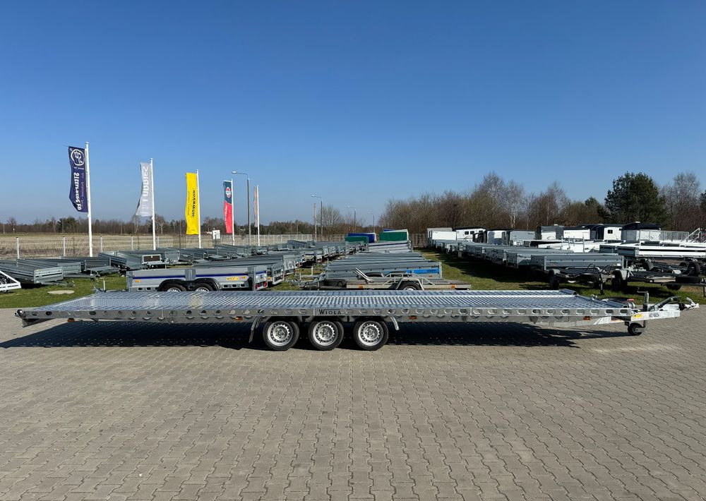 Wiola L35G85 | 844x204 cm | 3500kg | wypełnienie blachą - Remorque porte-voitures: photos 3 Wiola L35G85 | 844x204 cm | 3500kg | wypełnienie blachą - Remorque porte-voitures: photos 3