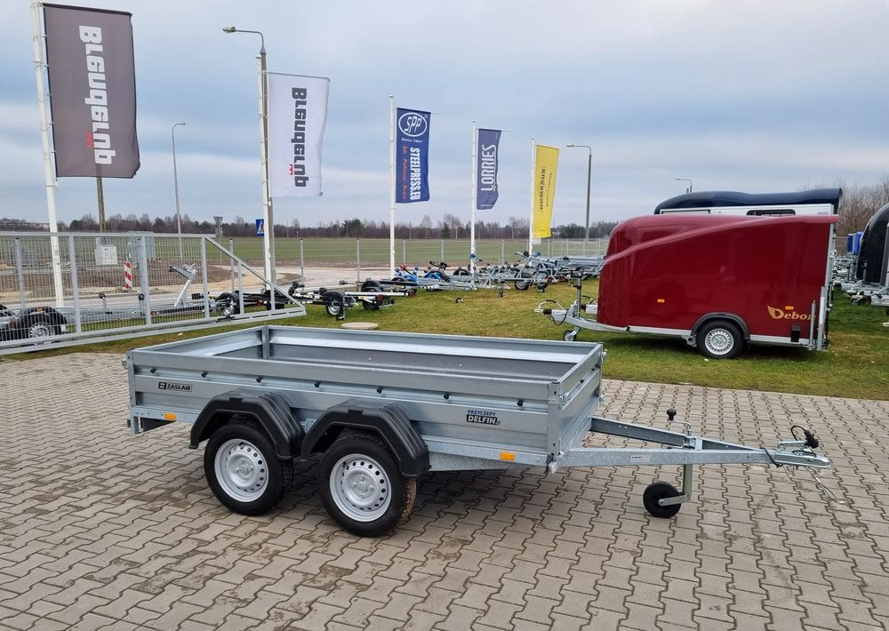 ZASŁAW 265T | 265 x 132 / 750 kg/ 2 osie / lekka przyczepa skrzyniowa - Remorque plateau: photos 1 ZASŁAW 265T | 265 x 132 / 750 kg/ 2 osie / lekka przyczepa skrzyniowa - Remorque plateau: photos 1