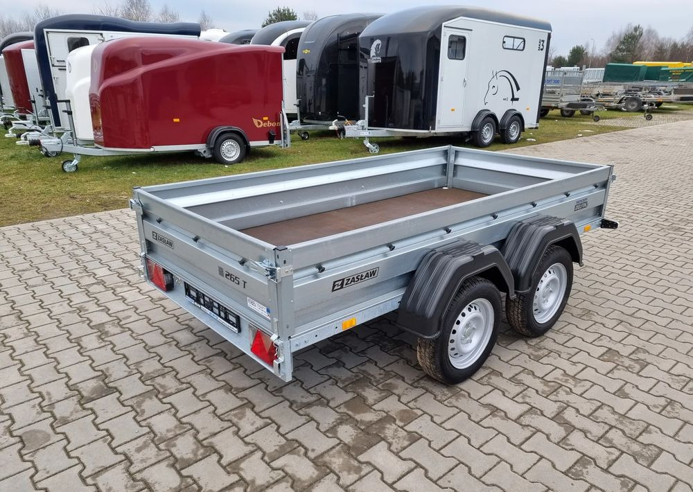 ZASŁAW 265T | 265 x 132 / 750 kg/ 2 osie / lekka przyczepa skrzyniowa - Remorque plateau: photos 4 ZASŁAW 265T | 265 x 132 / 750 kg/ 2 osie / lekka przyczepa skrzyniowa - Remorque plateau: photos 4