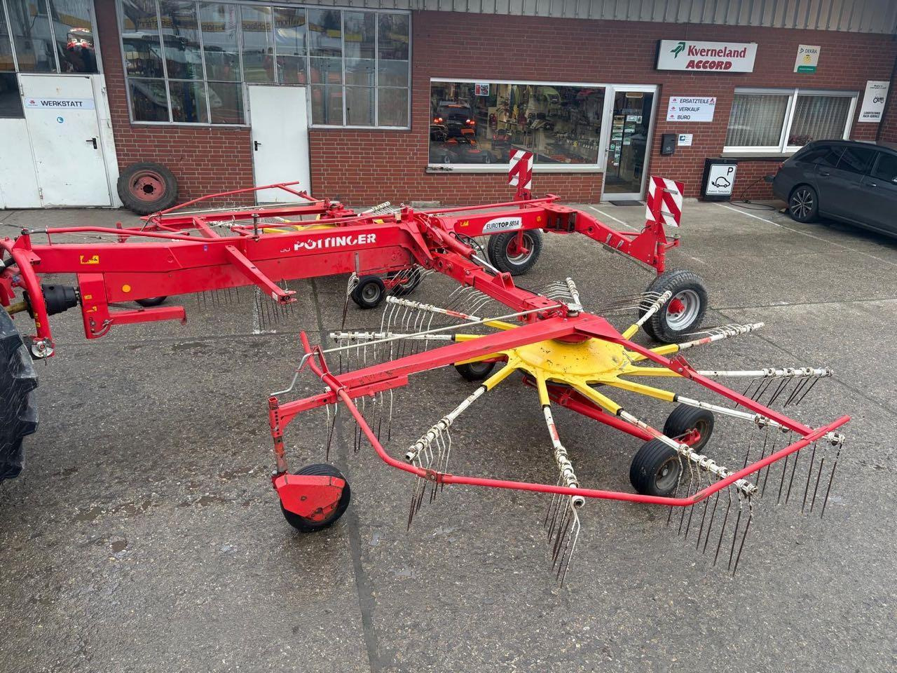 Faneuse Pöttinger EUROTOP 881A: photos 6 Faneuse Pöttinger EUROTOP 881A: photos 6