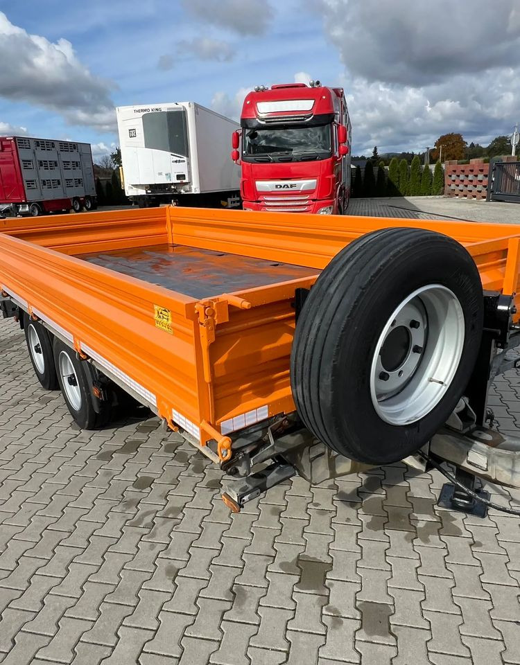 Humbaur Tandem | Wywrotka trójstronna | 9 990 kg DMC | 2013 | Zawieszenie resor | - Semi-remorque benne: photos 2 Humbaur Tandem | Wywrotka trójstronna | 9 990 kg DMC | 2013 | Zawieszenie resor | - Semi-remorque benne: photos 2