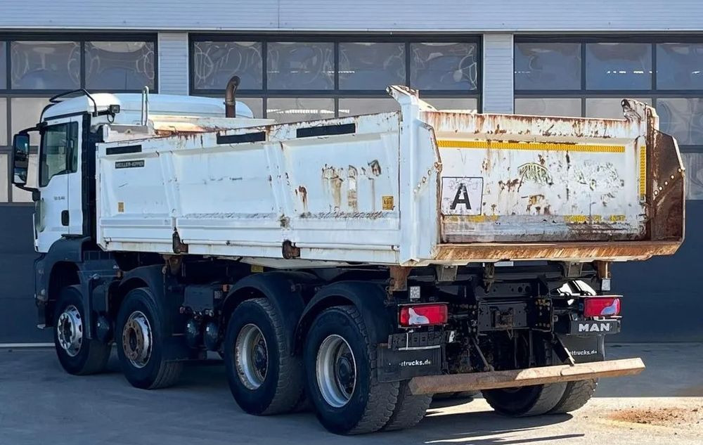 MAN 35.460 8x4 Meiller Bordmatik|8X4 | Wywrotka Trójstronna | 460 KM | Euro 6 - Camion benne: photos 4 MAN 35.460 8x4 Meiller Bordmatik|8X4 | Wywrotka Trójstronna | 460 KM | Euro 6 - Camion benne: photos 4