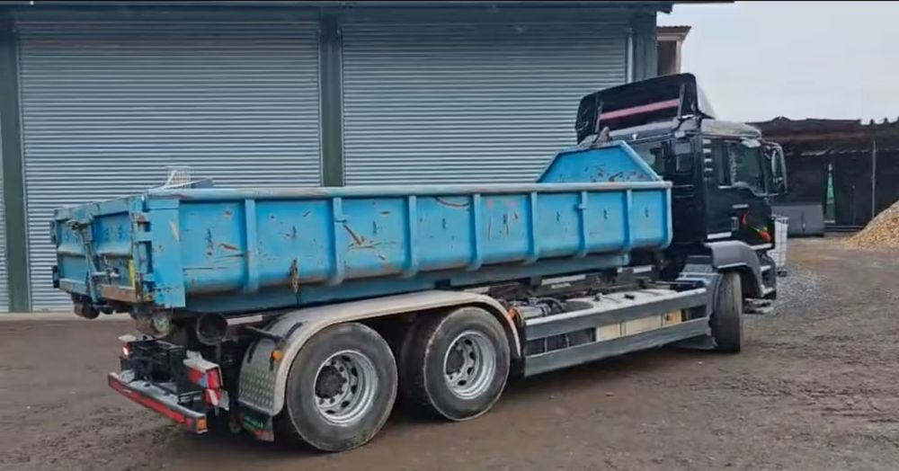 MAN TGS 26.440 6x4 – Meiller z systemem HDS (roll-off) + Kontener + Przyczepa – Euro 5 - Camion ampliroll: photos 4 MAN TGS 26.440 6x4 – Meiller z systemem HDS (roll-off) + Kontener + Przyczepa – Euro 5 - Camion ampliroll: photos 4