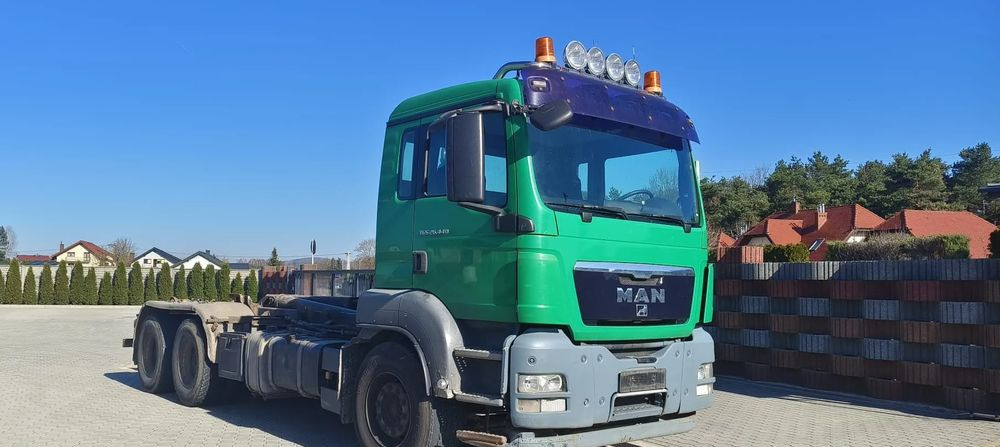 MAN TGS 26.440 Hakowiec Meiller-Kipper | 6x4 | Manual/Euro 6 - Camion ampliroll: photos 1 MAN TGS 26.440 Hakowiec Meiller-Kipper | 6x4 | Manual/Euro 6 - Camion ampliroll: photos 1
