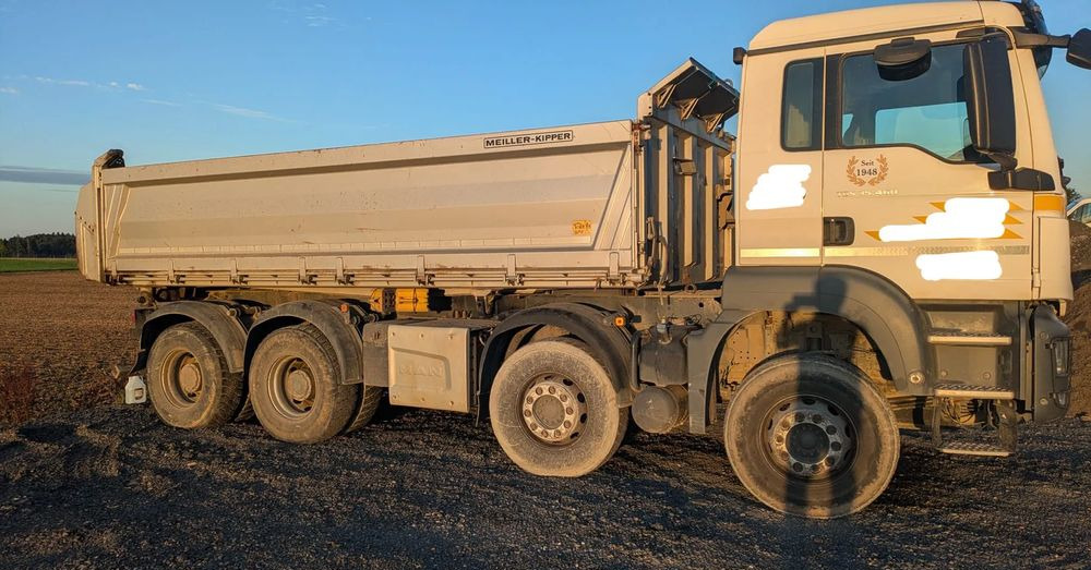 MAN TGS 35.460 8x4 | Wywrotka trójstronna MEILLER Bordmatik | Euro 6 - Camion benne: photos 1 MAN TGS 35.460 8x4 | Wywrotka trójstronna MEILLER Bordmatik | Euro 6 - Camion benne: photos 1
