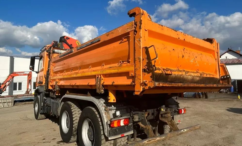 Mercedes-Benz Arocs 2648/3 – 3-stronny wywrotka Meiller / Żuraw Palfinger PK23002 / 2x BORDMATIK / Automatyczna - Camion benne: photos 2 Mercedes-Benz Arocs 2648/3 – 3-stronny wywrotka Meiller / Żuraw Palfinger PK23002 / 2x BORDMATIK / Automatyczna - Camion benne: photos 2