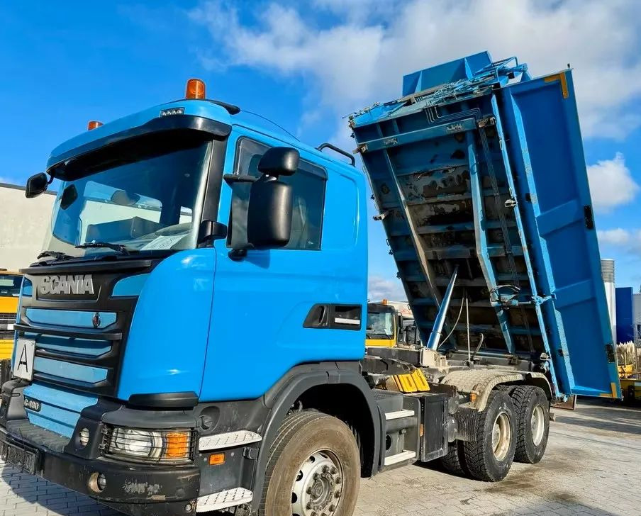Scania G 480 6x4 |Wywrotka trójstronna Dautel | Bordmatik | Euro 5 | Retarder | Klima | Napęd na tylną oś - Camion benne: photos 5 Scania G 480 6x4 |Wywrotka trójstronna Dautel | Bordmatik | Euro 5 | Retarder | Klima | Napęd na tylną oś - Camion benne: photos 5