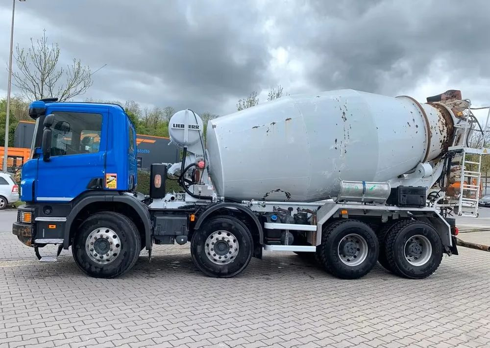 Scania P410 8x4 – Betoniarka Liebherr 9 m³/ Euro 5 / Retarder - Camion malaxeur: photos 2 Scania P410 8x4 – Betoniarka Liebherr 9 m³/ Euro 5 / Retarder - Camion malaxeur: photos 2