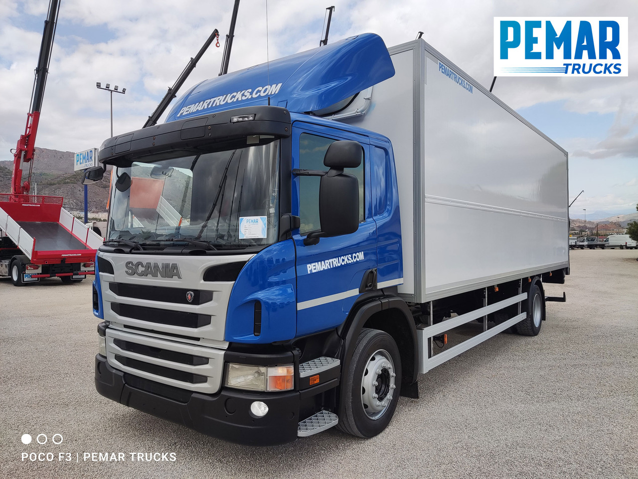 SCANIA P 230 CAJA CERRADA 16.5T - Camion fourgon: photos 1 SCANIA P 230 CAJA CERRADA 16.5T - Camion fourgon: photos 1