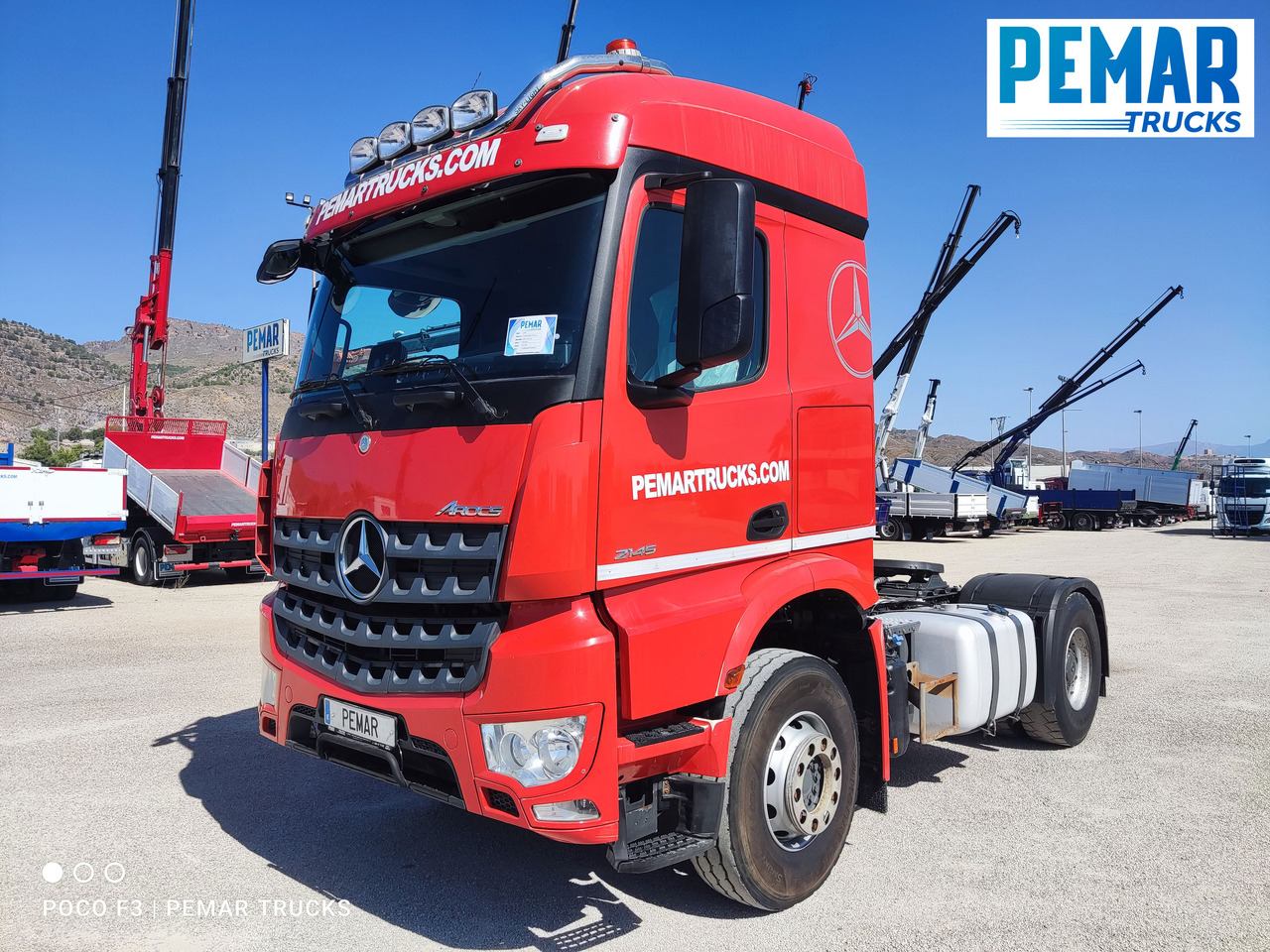 MERCEDES-BENZ AROCS 2145 TRACTORA EQUIPO HIDRAULICO - Tracteur routier: photos 1 MERCEDES-BENZ AROCS 2145 TRACTORA EQUIPO HIDRAULICO - Tracteur routier: photos 1