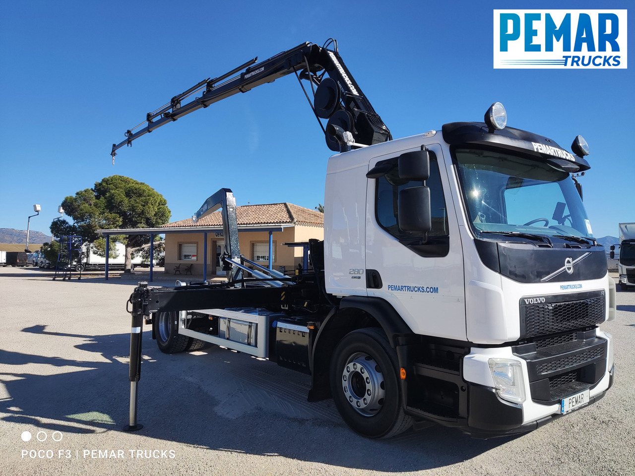 VOLVO FE 280 GRUA MULTILIFT 18T EURO 6 - Camion benne, Camion grue: photos 3 VOLVO FE 280 GRUA MULTILIFT 18T EURO 6 - Camion benne, Camion grue: photos 3