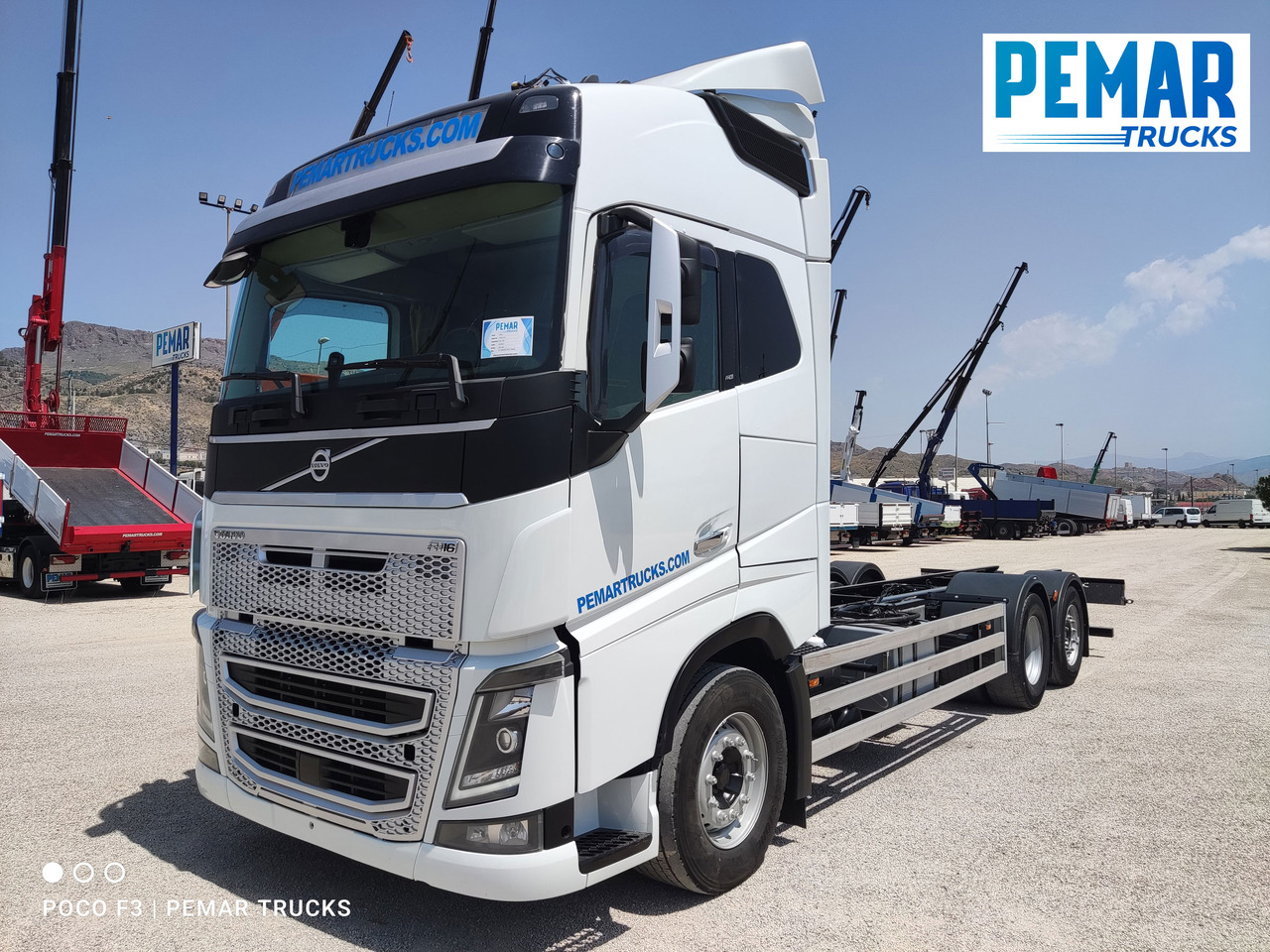 VOLVO FH16 750 6X2 CHASIS EURO 6 - Châssis cabine: photos 1 VOLVO FH16 750 6X2 CHASIS EURO 6 - Châssis cabine: photos 1