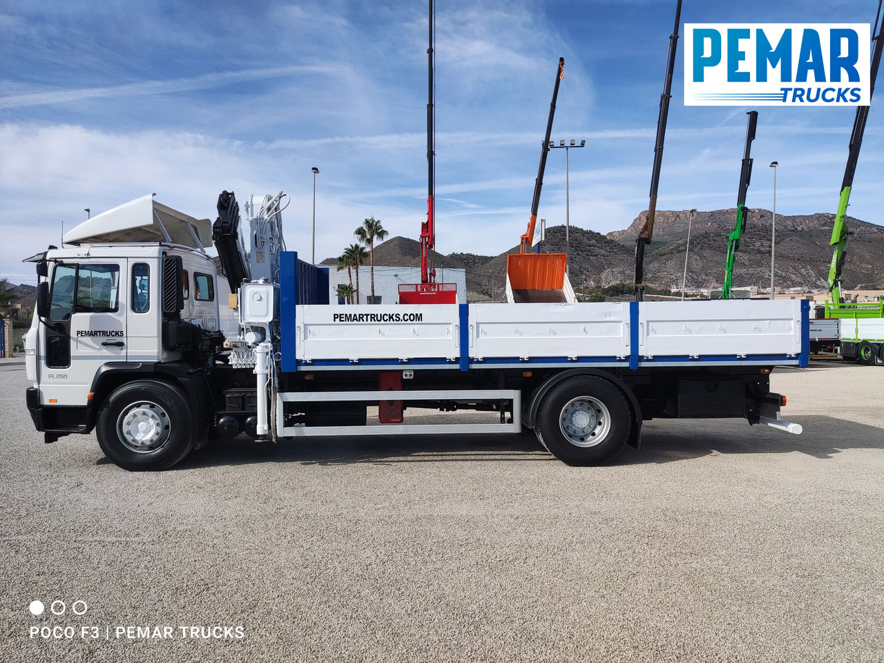 VOLVO FL 250 GRUA CAJA FIJA — crédit-bail VOLVO FL 250 GRUA CAJA FIJA: photos 9