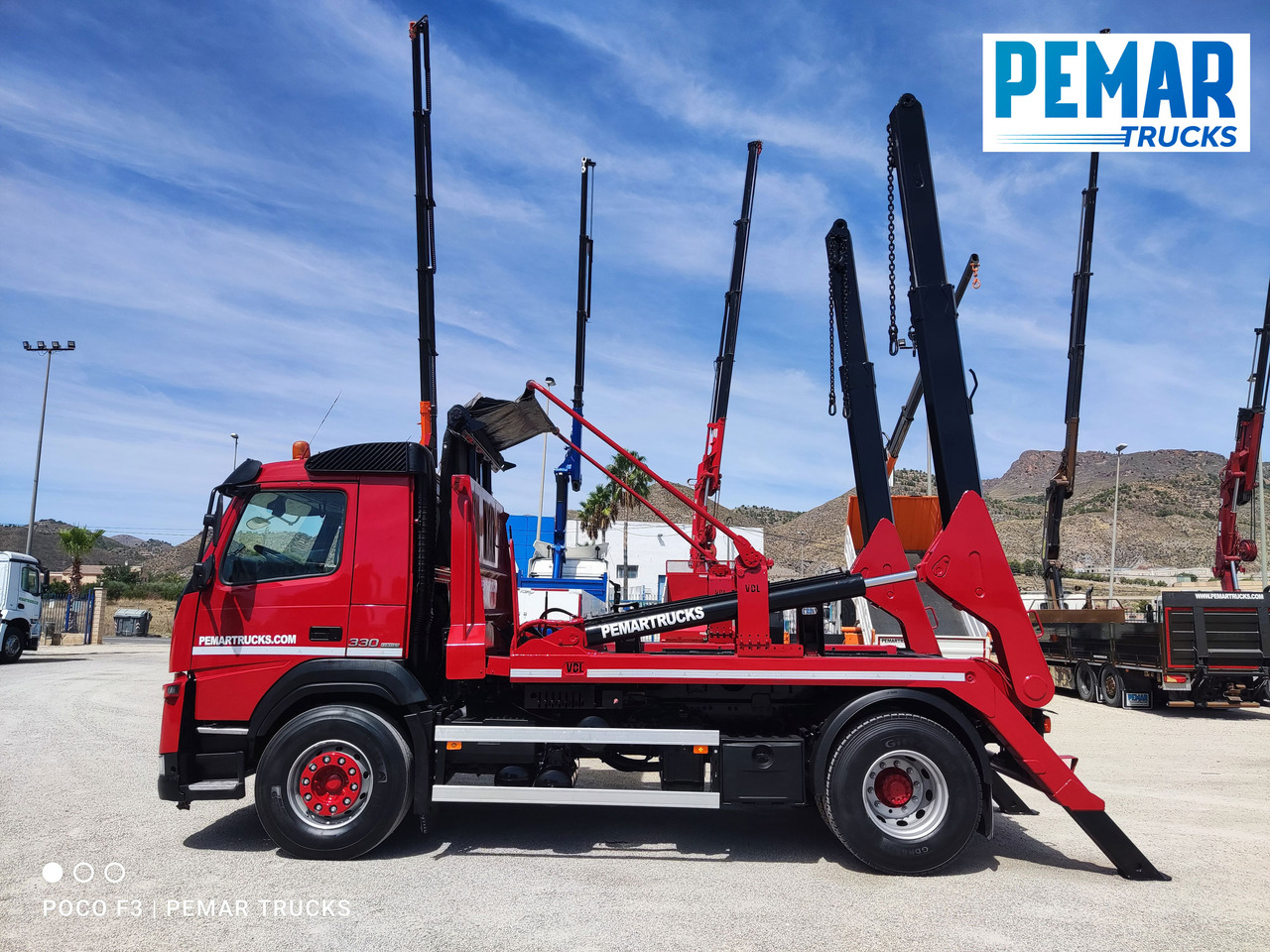 VOLVO FM 330 PORTACONTENEDOR CADENAS 18T - Camion multibenne: photos 4 VOLVO FM 330 PORTACONTENEDOR CADENAS 18T - Camion multibenne: photos 4