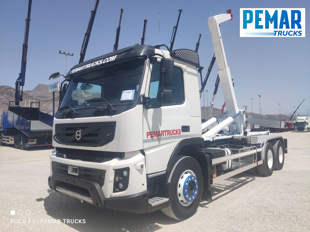 VOLVO FMX 410 6X4 MULTILIFT 21T EURO 5 - Camion porte-conteneur/ Caisse mobile: photos 1 VOLVO FMX 410 6X4 MULTILIFT 21T EURO 5 - Camion porte-conteneur/ Caisse mobile: photos 1