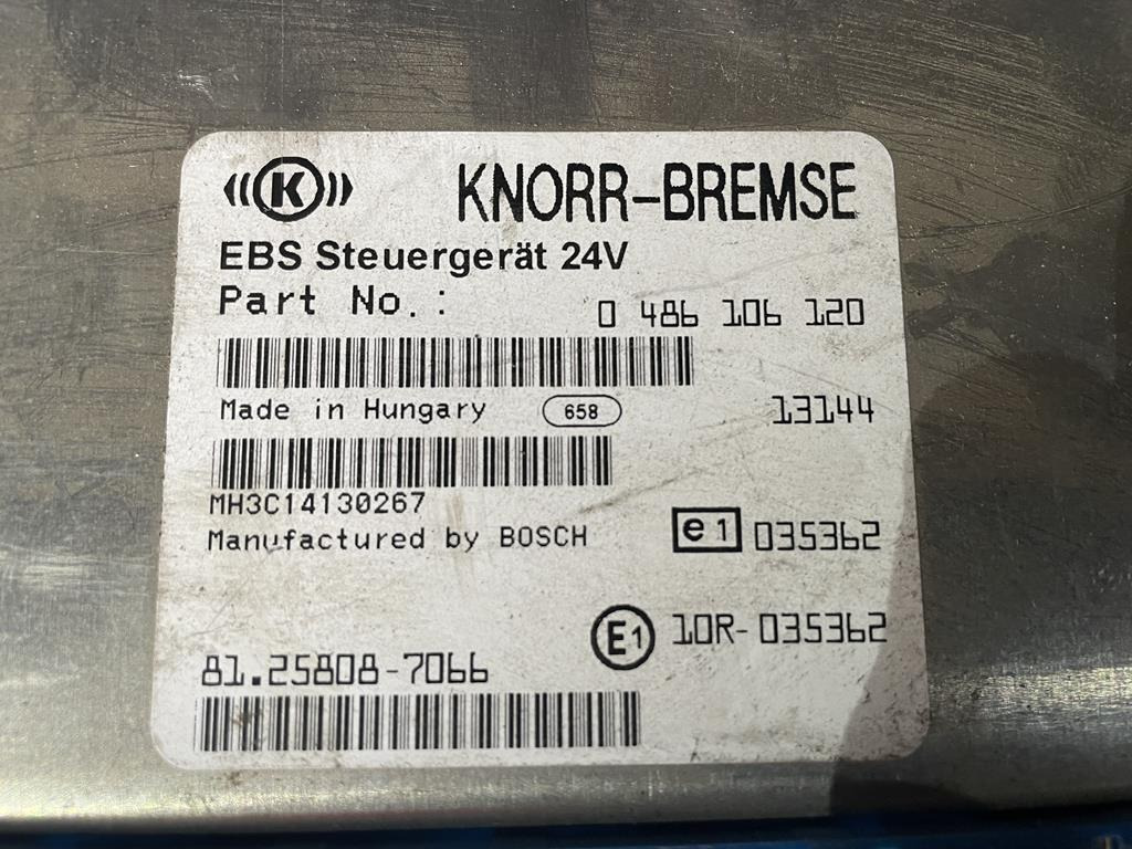KNORR-BREMSE EBS FOR MAN - 81.25808-7066 - Bloc de gestion pour Camion: photos 3 KNORR-BREMSE EBS FOR MAN - 81.25808-7066 - Bloc de gestion pour Camion: photos 3