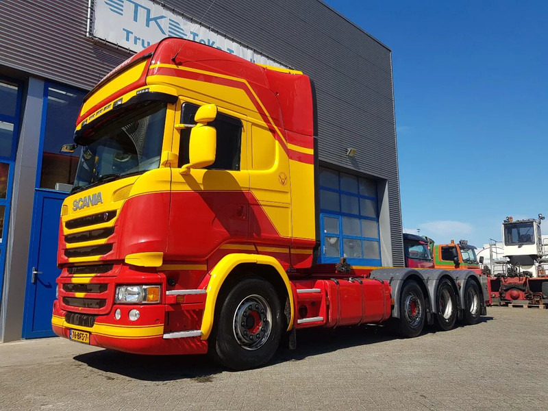 Scania R450 8x2 Topline ADR EX/II, EX/III, FL en AT SCR only - Camion porte-conteneur/ Caisse mobile: photos 2 Scania R450 8x2 Topline ADR EX/II, EX/III, FL en AT SCR only - Camion porte-conteneur/ Caisse mobile: photos 2