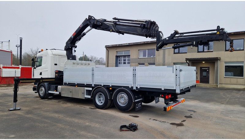 Scania G450 6X2*4 HIAB 288 E-6 Hipro + JIB - Camion plateau, Camion grue: photos 4 Scania G450 6X2*4 HIAB 288 E-6 Hipro + JIB - Camion plateau, Camion grue: photos 4