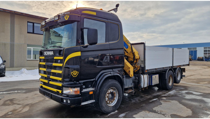 Scania R164 6X2 EFFER 150 full steel - Camion plateau, Camion grue: photos 5 Scania R164 6X2 EFFER 150 full steel - Camion plateau, Camion grue: photos 5