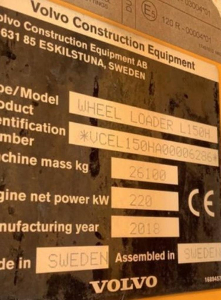 Volvo L 150 H (CDC + BSS / On Transport) - Chargeuse sur pneus: photos 2 Volvo L 150 H (CDC + BSS / On Transport) - Chargeuse sur pneus: photos 2