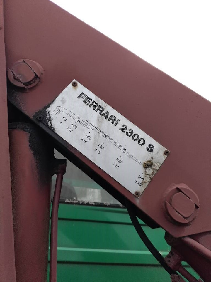Ferrari 2300 nosturi - Grue auxiliaire pour Camion: photos 2 Ferrari 2300 nosturi - Grue auxiliaire pour Camion: photos 2