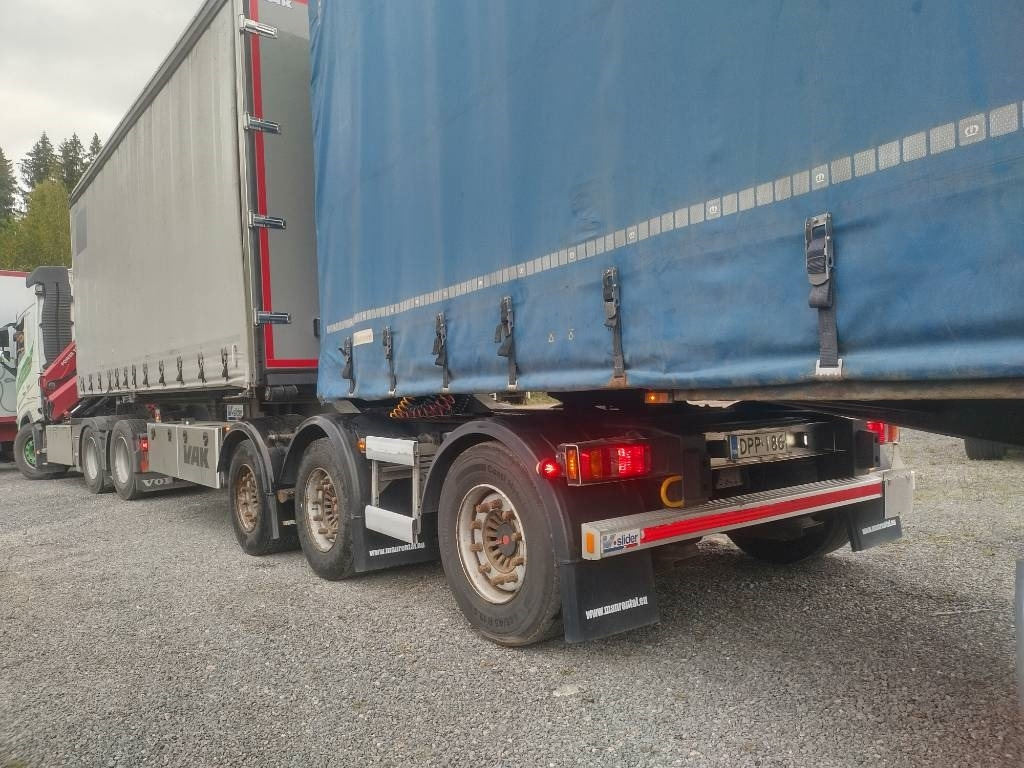 VAK + Krone Vslider+ krone nordic, 2,90m sisäk.  - Semi-remorque rideaux coulissants: photos 4 VAK + Krone Vslider+ krone nordic, 2,90m sisäk.  - Semi-remorque rideaux coulissants: photos 4