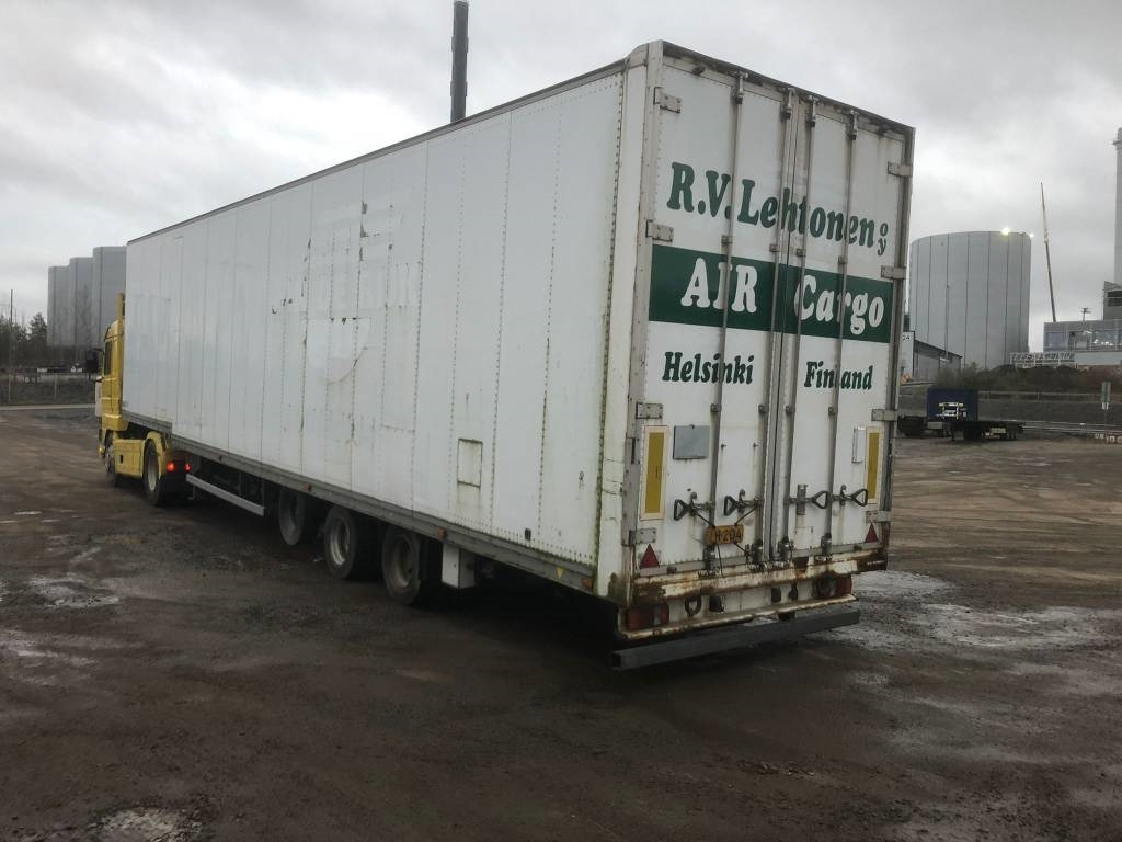 Van Hool pokattu megakärry,varastoksi  - Semi-remorque fourgon: photos 3 Van Hool pokattu megakärry,varastoksi  - Semi-remorque fourgon: photos 3