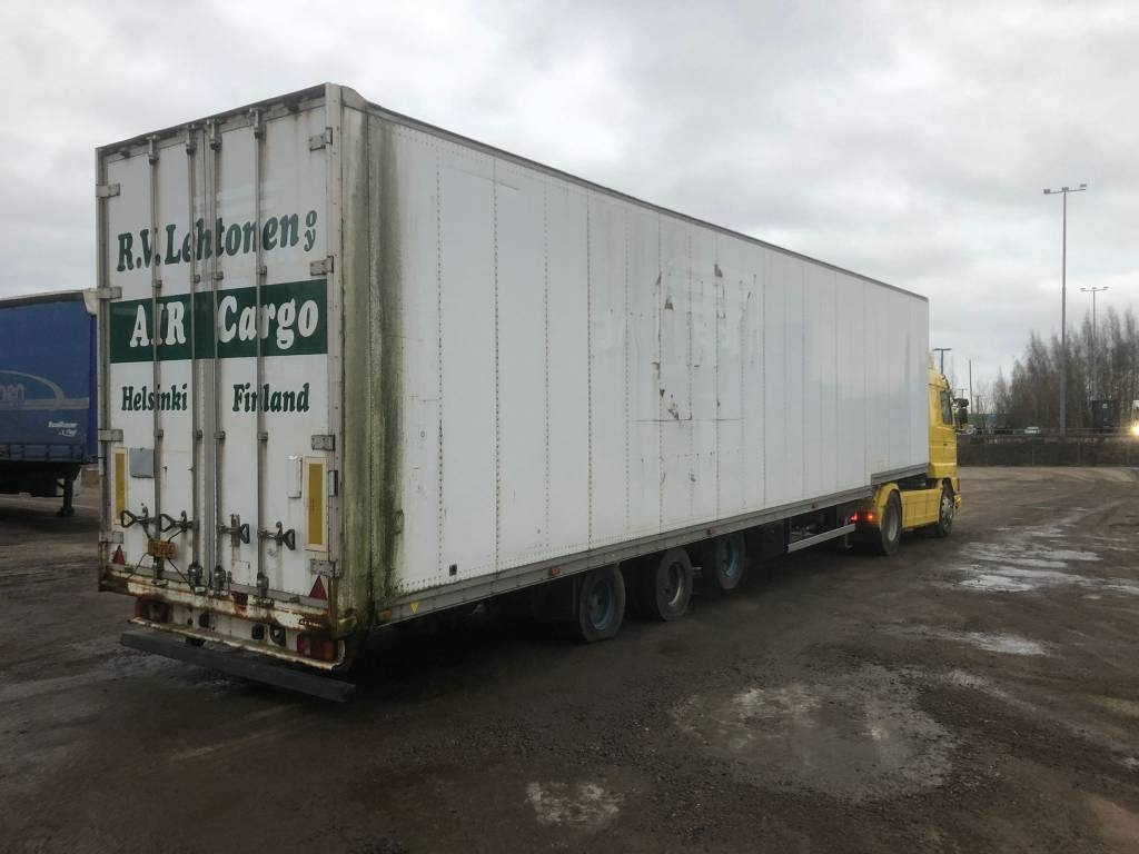 Van Hool pokattu megakärry,varastoksi  - Semi-remorque fourgon: photos 2 Van Hool pokattu megakärry,varastoksi  - Semi-remorque fourgon: photos 2