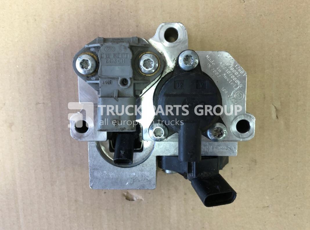 Mercedes Benz Actros, Arox, MP4 EURO 6, EURO6 emission, AD BLUE metering unit, doser block assembly, 4710700055, 0444030010 BOSCH DeNOx dosing module, DeNOx dozing module element (fuel injector dosing - Système d'échappement pour Camion: photos 1 Mercedes Benz Actros, Arox, MP4 EURO 6, EURO6 emission, AD BLUE metering unit, doser block assembly, 4710700055, 0444030010 BOSCH DeNOx dosing module, DeNOx dozing module element (fuel injector dosing - Système d'échappement pour Camion: photos 1