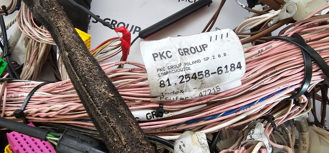 Pièces de rechange pour Camion MAN MAN TGX, TGS EURO6 cable harness with connectors inside cab, full set, wiring set electric support 81254586184, 81254585181, 81254566672, 81254595085, 81254585533, 81254566749: photos 11
