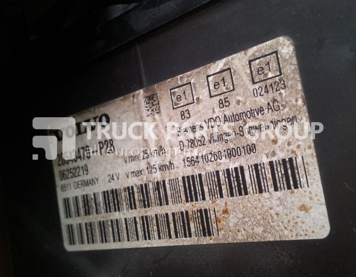 VOLVO FH12, FH13, FM12, FM13, EURO3, EURO4 EURO5 emission instrument p dashboard - Panel de instrumentos pour Camion: photos 4 VOLVO FH12, FH13, FM12, FM13, EURO3, EURO4 EURO5 emission instrument p dashboard - Panel de instrumentos pour Camion: photos 4