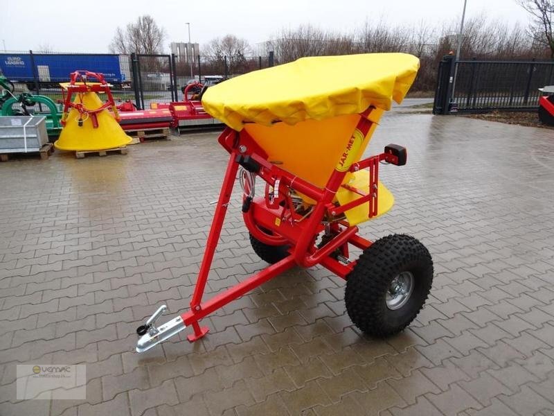 Distributeur d'engrais neuf Vemac Salzstreuer Düngerstreuer Streuer Anhänger Quad ATV 500 Profi Neu: photos 7
