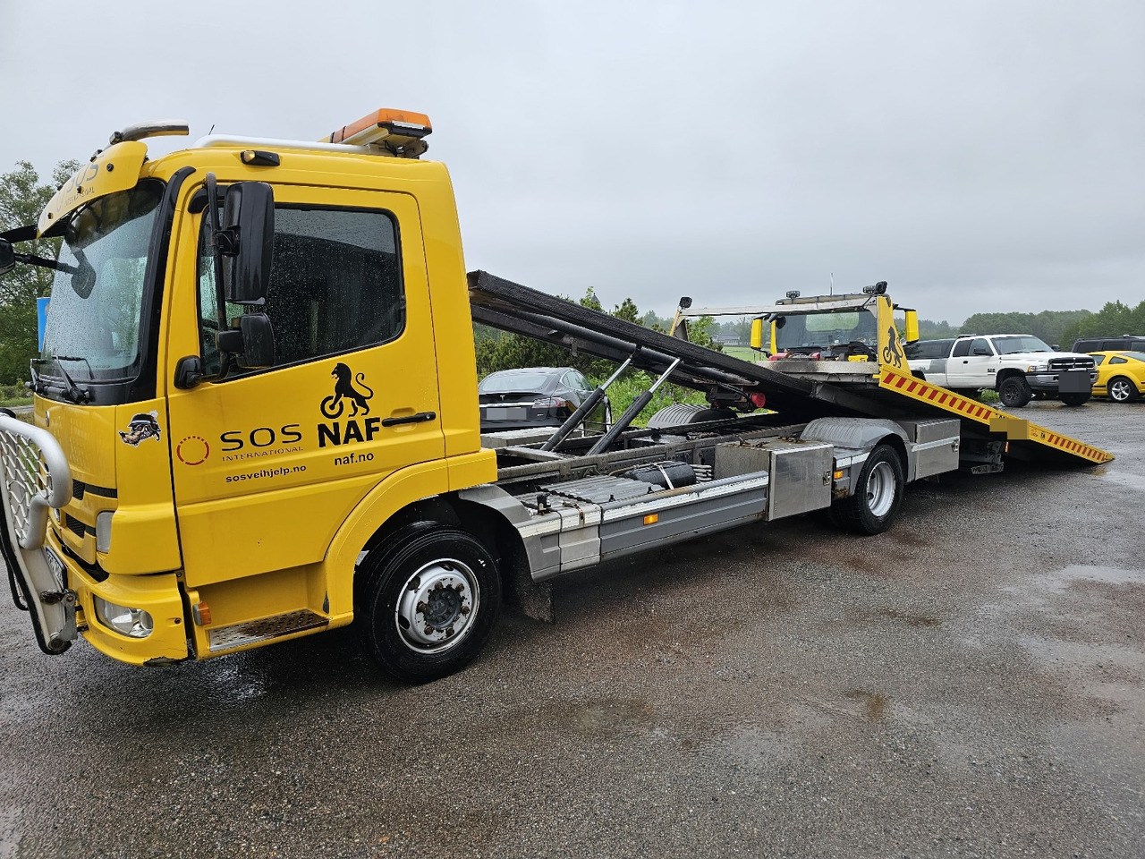 Mercedes-Benz Atego 918 4x2 Jige 2x Winch Load 4T - Remorqueuse: photos 1 Mercedes-Benz Atego 918 4x2 Jige 2x Winch Load 4T - Remorqueuse: photos 1
