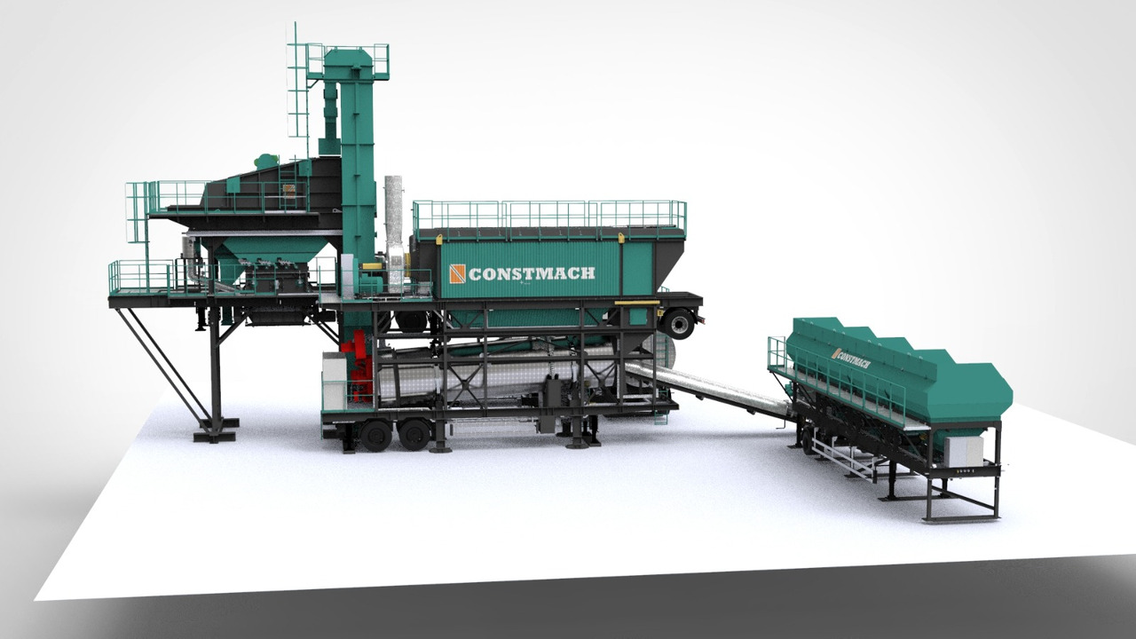 Constmach Mobile Batch Type Asphalt Plants - Centrale d'enrobage: photos 1 Constmach Mobile Batch Type Asphalt Plants - Centrale d'enrobage: photos 1