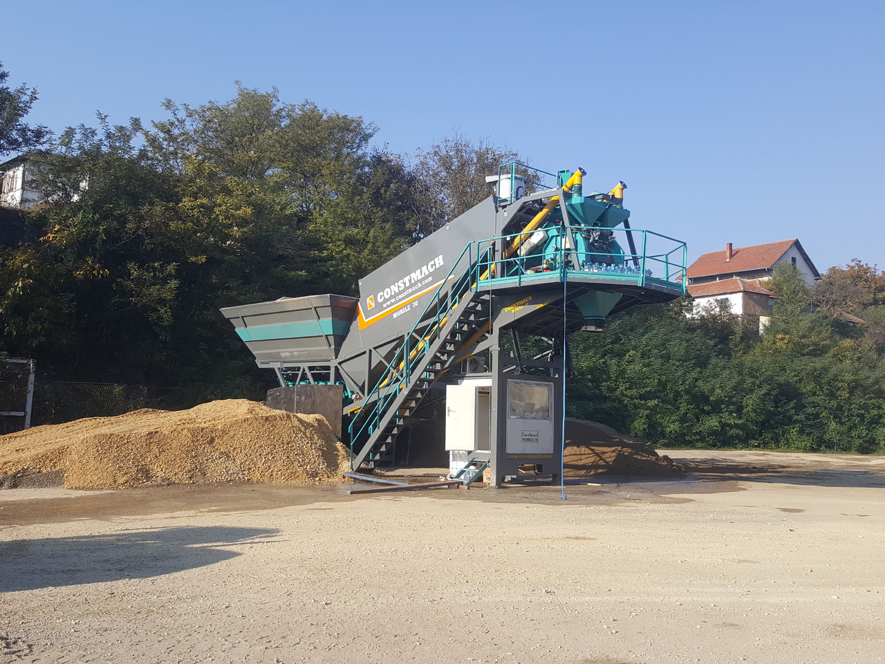 Constmach Mobile Betonmischanlage mit 30 m³/h - Centrale à béton: photos 4 Constmach Mobile Betonmischanlage mit 30 m³/h - Centrale à béton: photos 4