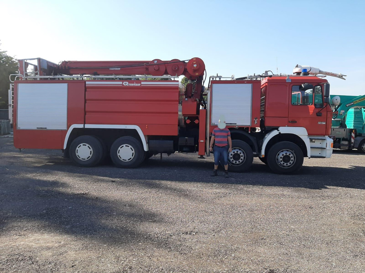 MAN 35.403 - Camion de pompier: photos 1 MAN 35.403 - Camion de pompier: photos 1