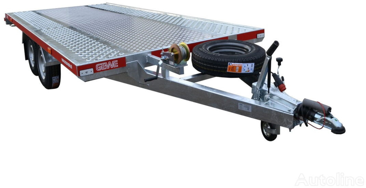 Gewe Laweta L3500 C/1 dł. 4,1 x 2,1 m - SUPER MOCNA - Remorque porte-voitures: photos 3 Gewe Laweta L3500 C/1 dł. 4,1 x 2,1 m - SUPER MOCNA - Remorque porte-voitures: photos 3