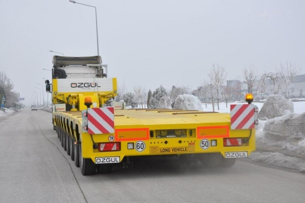 Özgül 8 AXLE LOWBED SEMI TRAILER - Semi-remorque surbaissé: photos 4 Özgül 8 AXLE LOWBED SEMI TRAILER - Semi-remorque surbaissé: photos 4