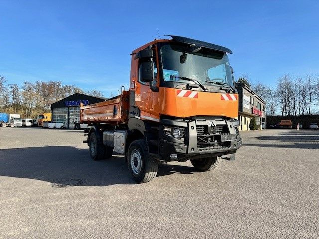 Renault K 4x4 480 Dreiseitenkipper (Miete möglich) - Camion benne: photos 1 Renault K 4x4 480 Dreiseitenkipper (Miete möglich) - Camion benne: photos 1