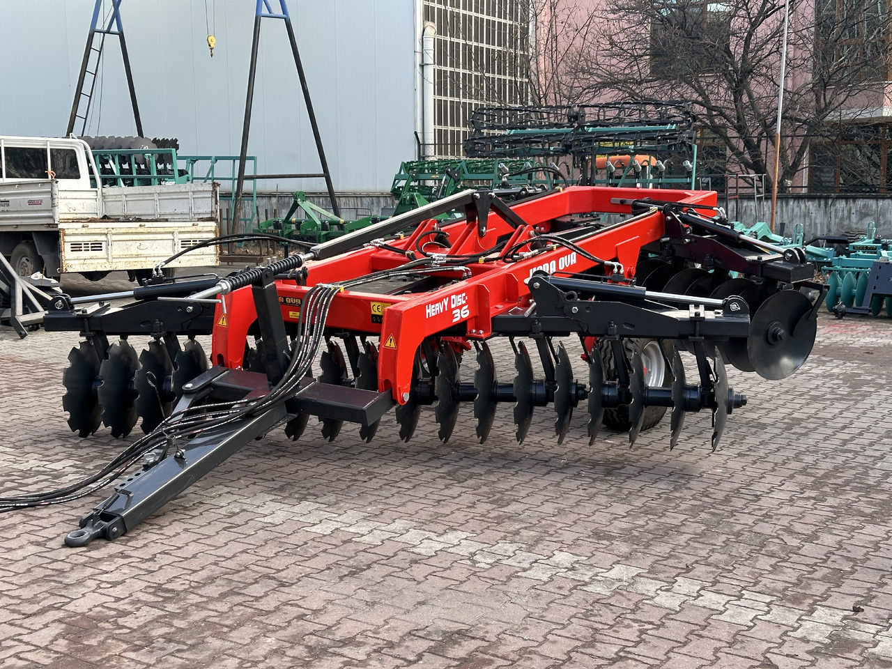 Cover crop neuf SOIL MASTER FOLDABLE TYPE GOBLE DISC HARROW: photos 10