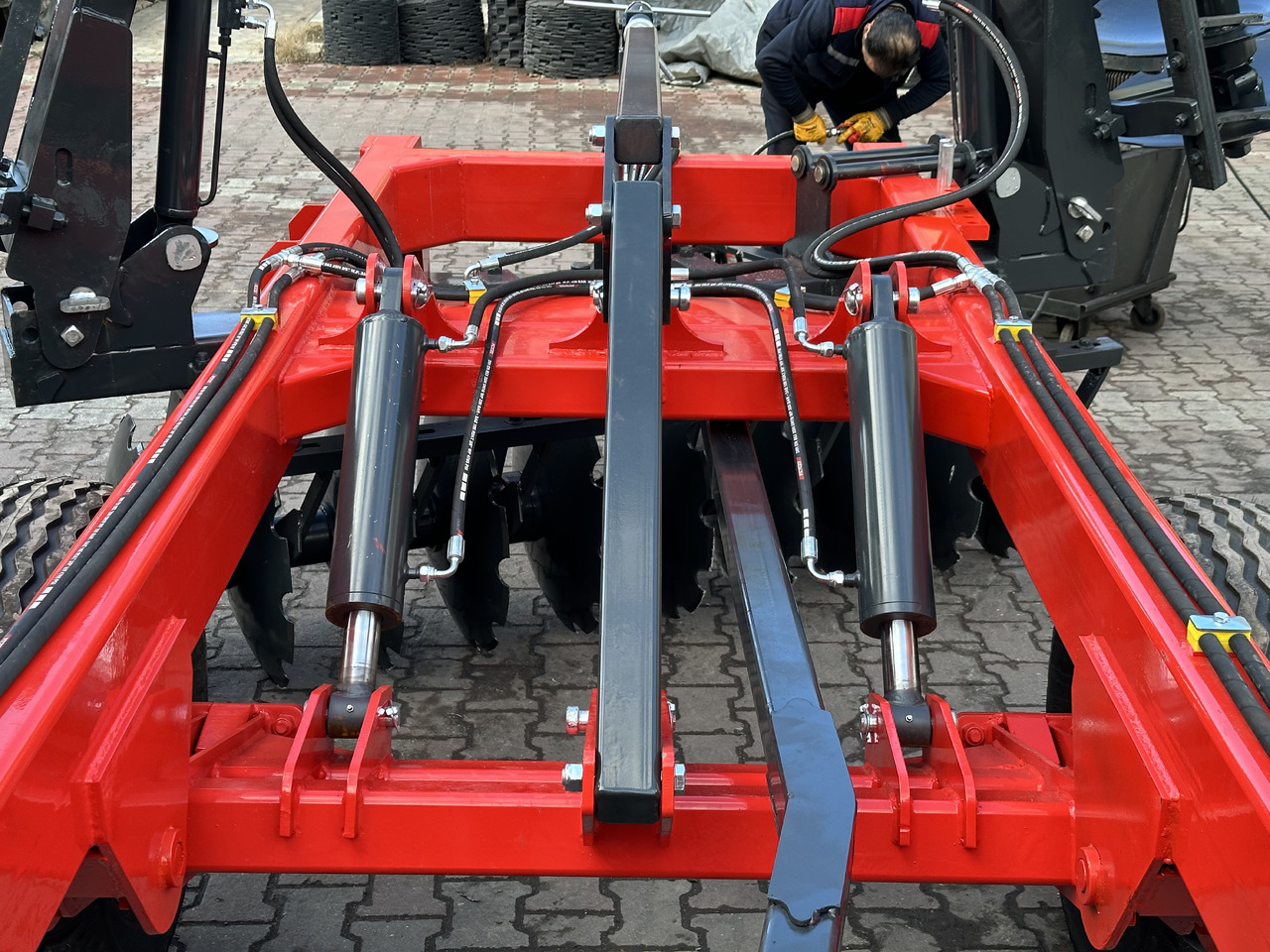 Cover crop neuf SOIL MASTER FOLDABLE TYPE GOBLE DISC HARROW: photos 9