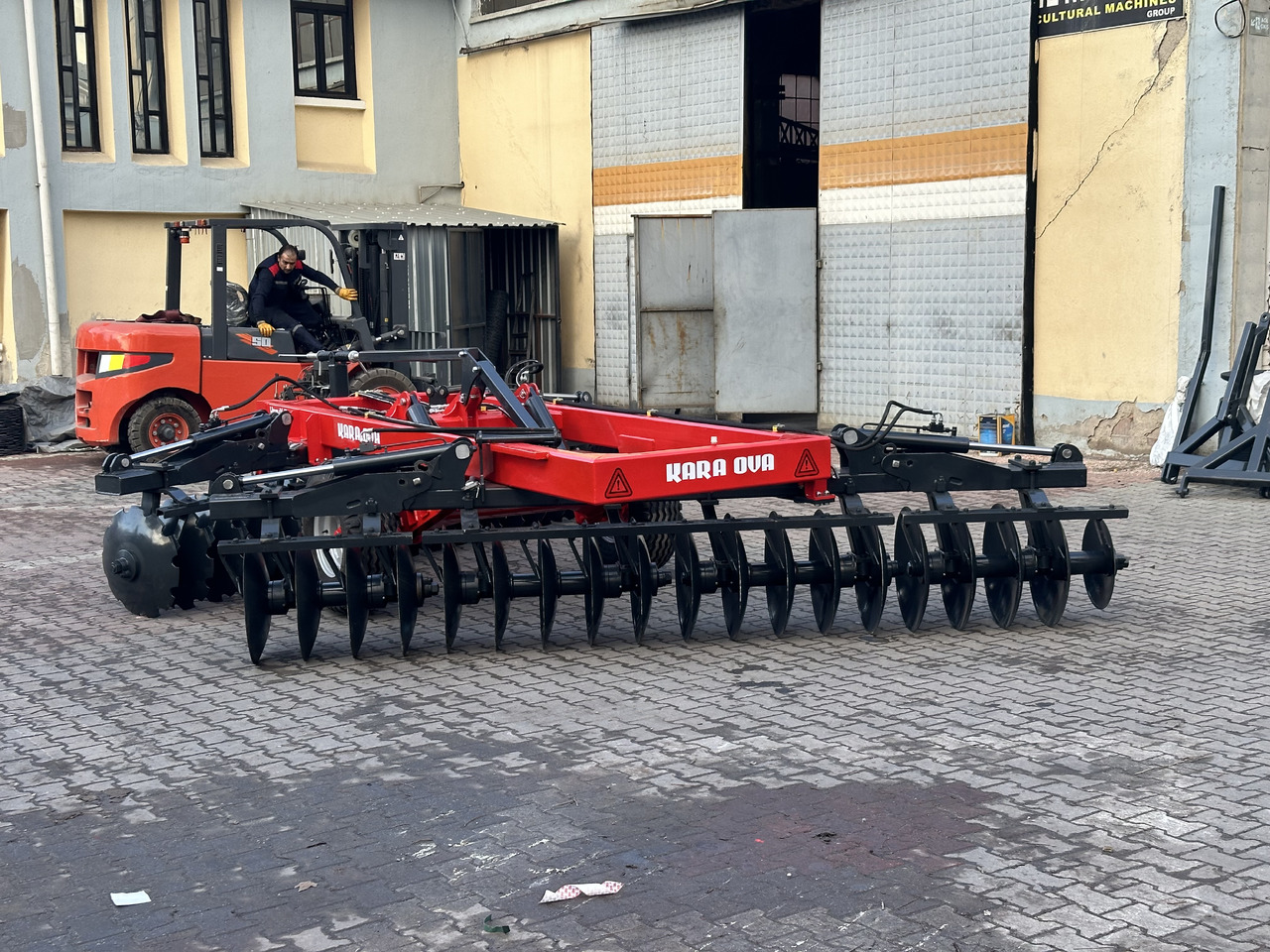 Cover crop neuf SOIL MASTER FOLDABLE TYPE GOBLE DISC HARROW: photos 12