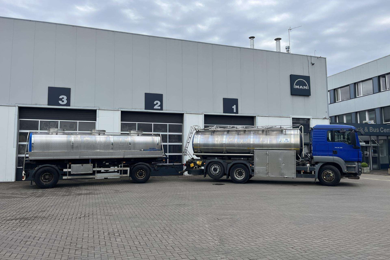 MAN TGS 26.400 6X2-2 Plandex (08632) - Camion citerne, Remorque citerne: photos 2 MAN TGS 26.400 6X2-2 Plandex (08632) - Camion citerne, Remorque citerne: photos 2