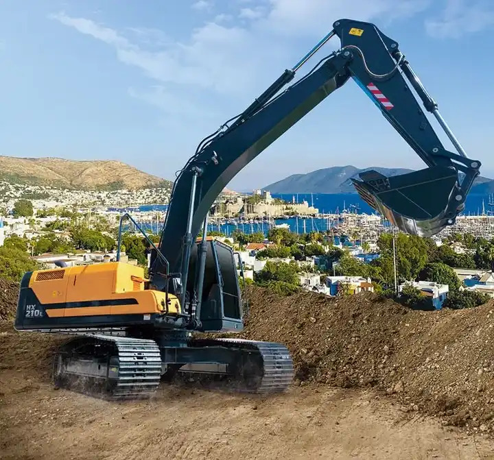 Certificated High Quality Hyundai 220LC Excavator 220lc-9s HX220L 220HD 22 Tons Excavator for Sale - Pelle: photos 4 Certificated High Quality Hyundai 220LC Excavator 220lc-9s HX220L 220HD 22 Tons Excavator for Sale - Pelle: photos 4