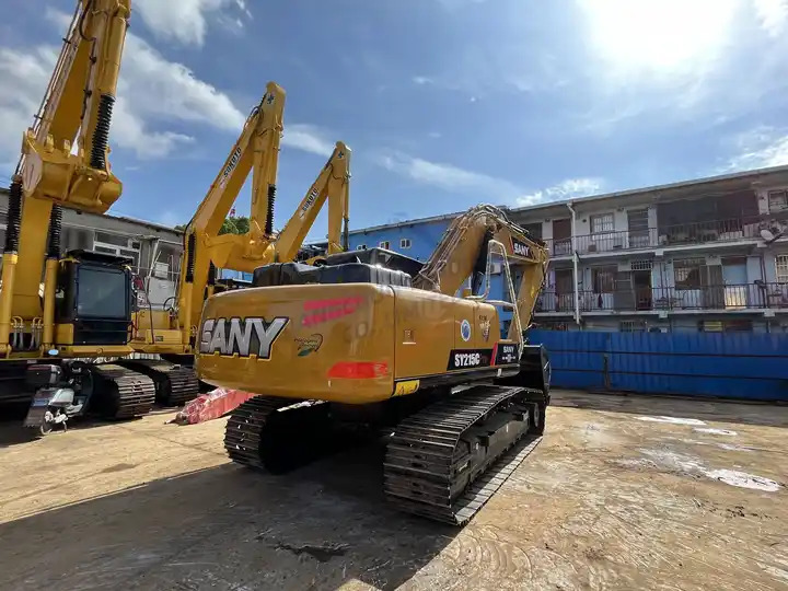 Factory Direct Sale Sany 215C Pro Excavator Machine 20ton SANY 215 SY215 SY215C SY215H Used Excavators in Shanghai - Pelle: photos 4 Factory Direct Sale Sany 215C Pro Excavator Machine 20ton SANY 215 SY215 SY215C SY215H Used Excavators in Shanghai - Pelle: photos 4