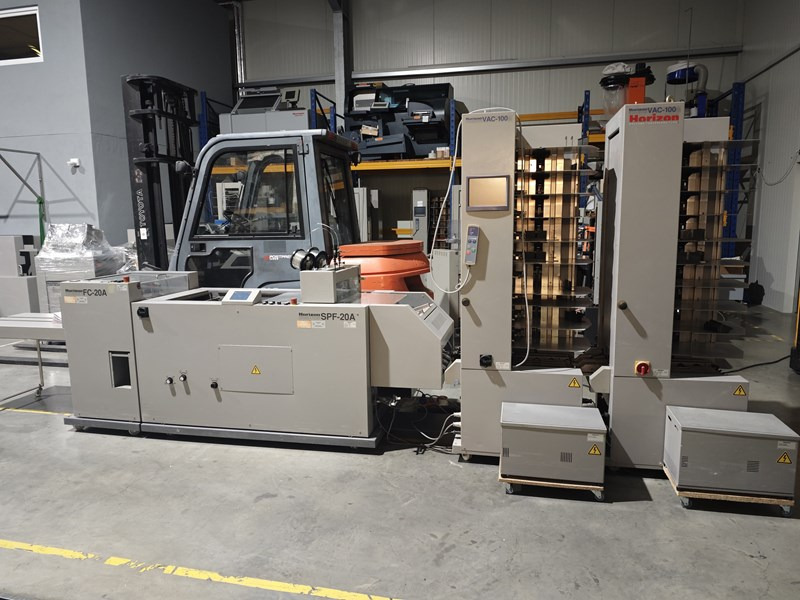 Horizon SPF-20A FC-20A VAC-100a VAC-100m | 2003 | 5,2 Mio - Machine d'impression: photos 1 Horizon SPF-20A FC-20A VAC-100a VAC-100m | 2003 | 5,2 Mio - Machine d'impression: photos 1