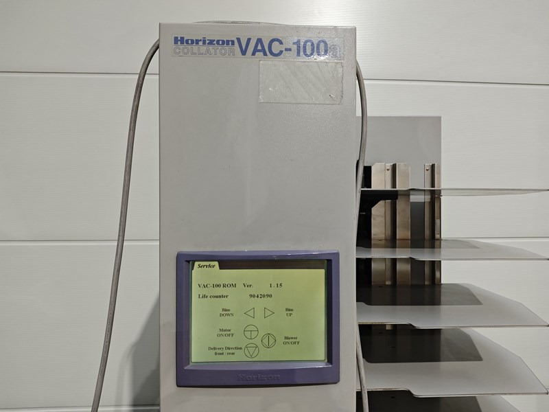 Horizon VAC-100a SPF-20 FC-20 | 1998 - Machine d'impression: photos 2 Horizon VAC-100a SPF-20 FC-20 | 1998 - Machine d'impression: photos 2