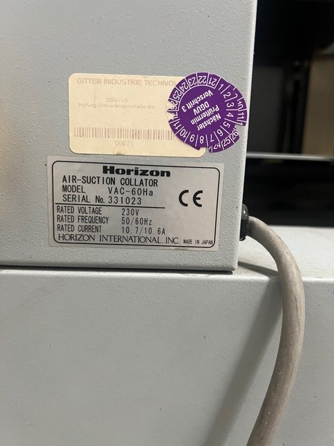 Horizon VAC-60Ha - Machine d'impression: photos 3 Horizon VAC-60Ha - Machine d'impression: photos 3